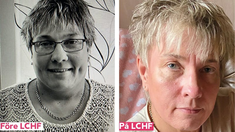 Tack vare LCHF och periodisk fasta lever Christina idag ett hälsosammare och gladare liv