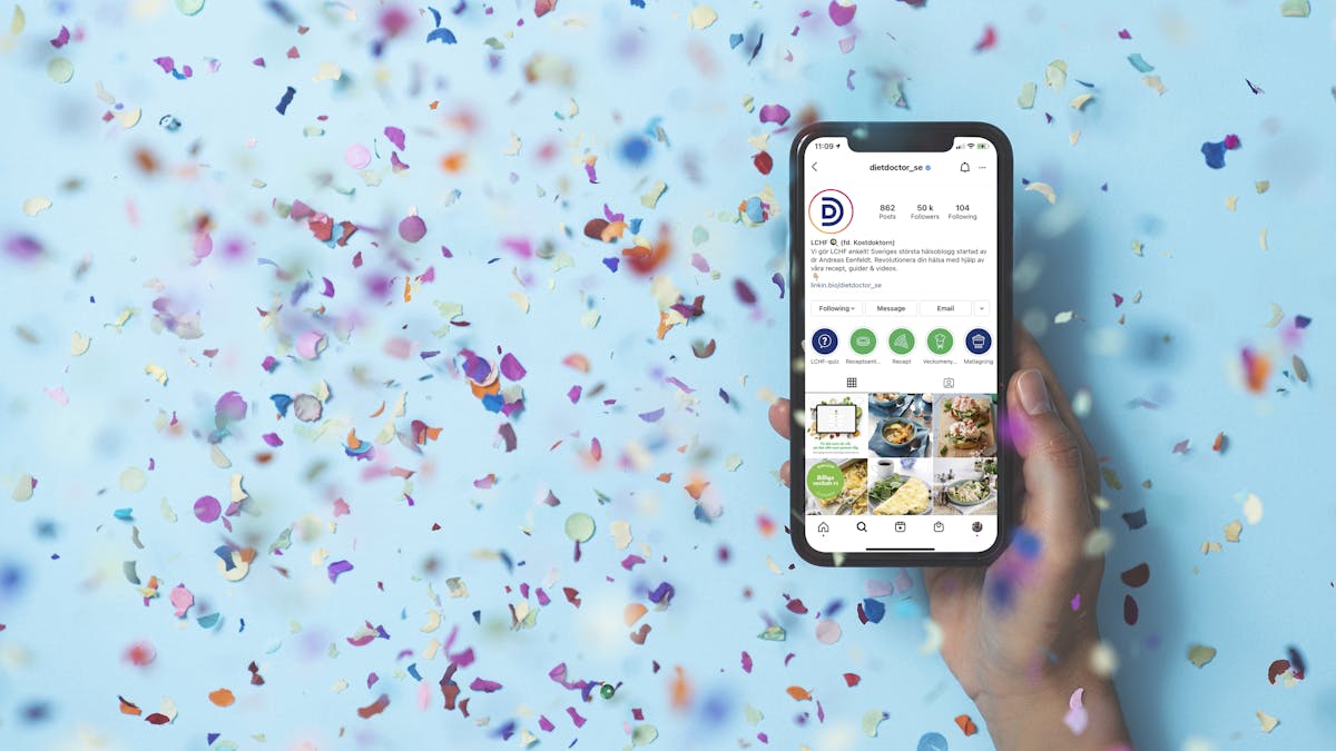 Hurra! 50 000 följare på Instagram