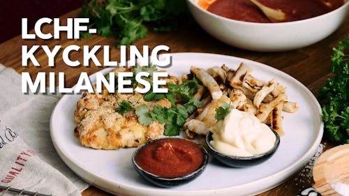 Video: LCHF-kyckling Milanese