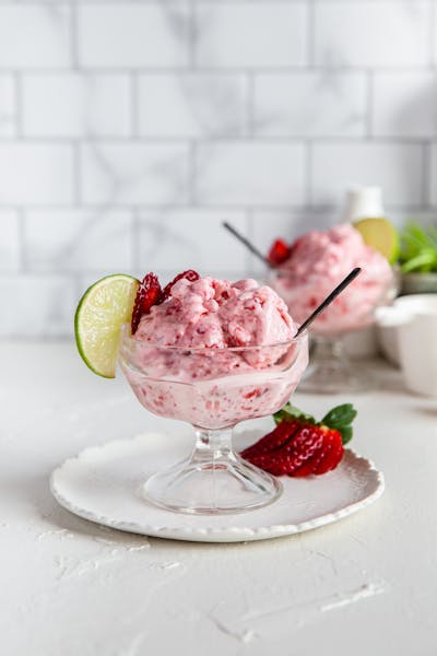Frozen yoghurt à la LCHF<br />(Efterrätt)