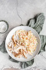 Grillad kyckling med läcker coleslaw