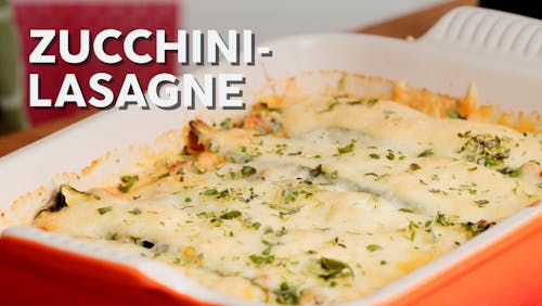 Zucchinilasagne