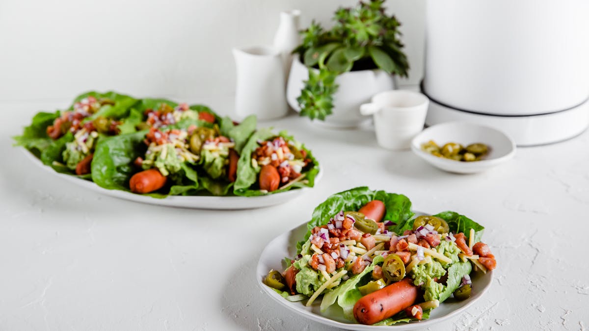 Kalkonkorv med extra allt