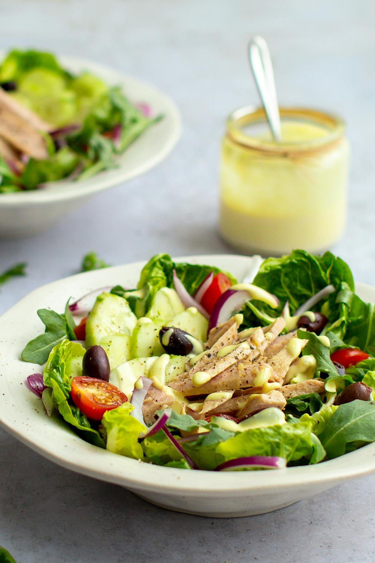 Lättlagad fisksallad