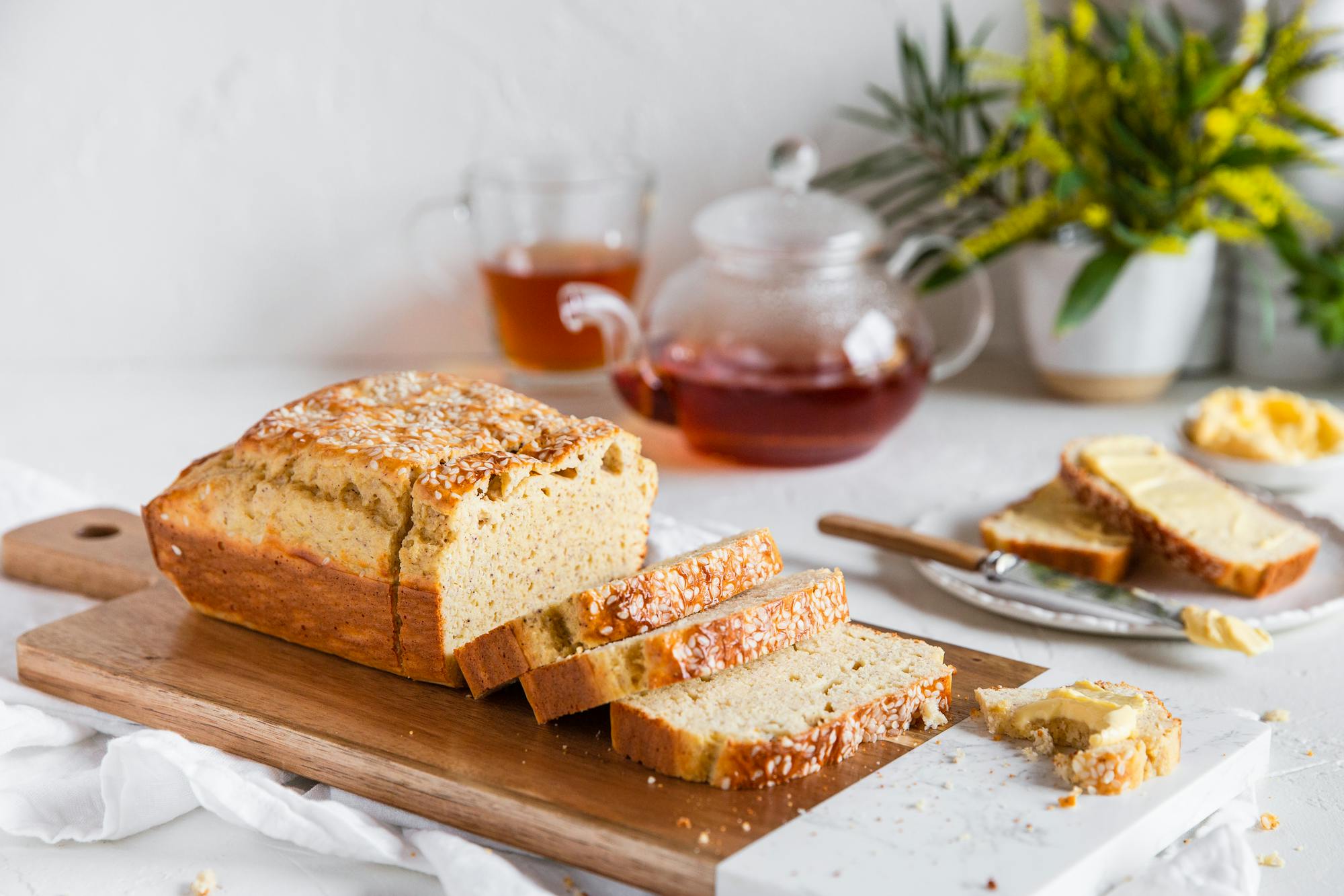 LCHFrecept Glutenfritt proteinbröd Diet Doctor