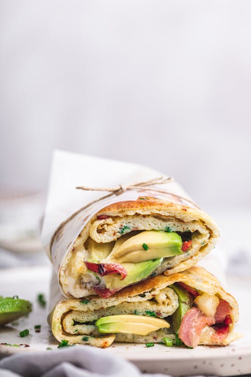 Lyxig frukostwrap