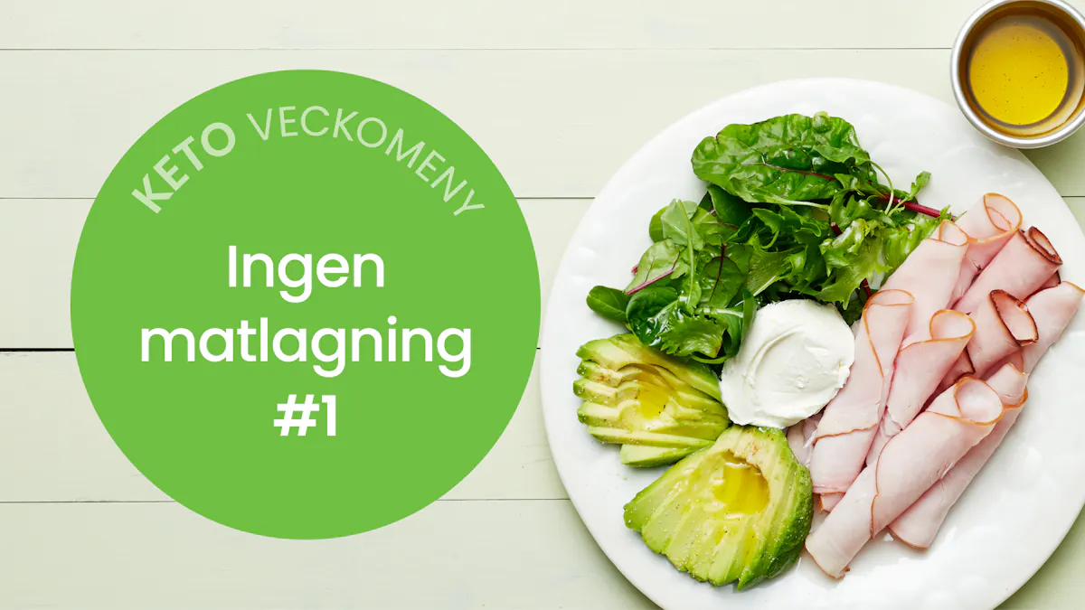 DD+ keto:  Ingen matlagning #1