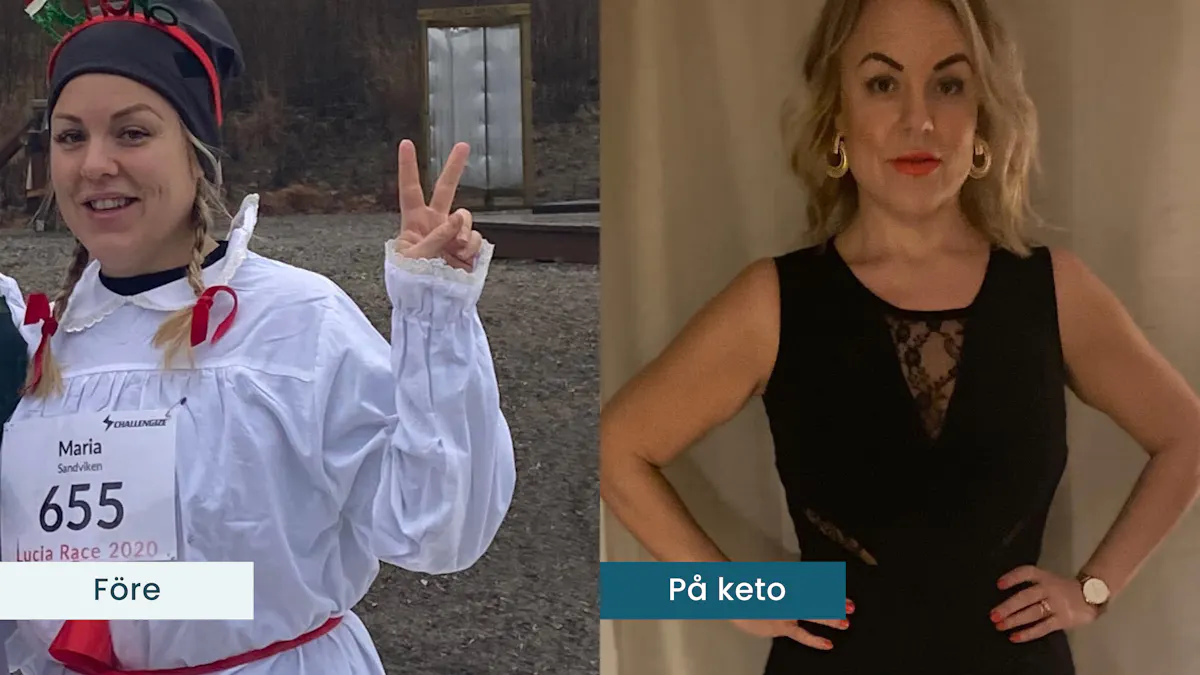 "Jag har gått ner 18 kilo och fått tillbaka min energi!"
