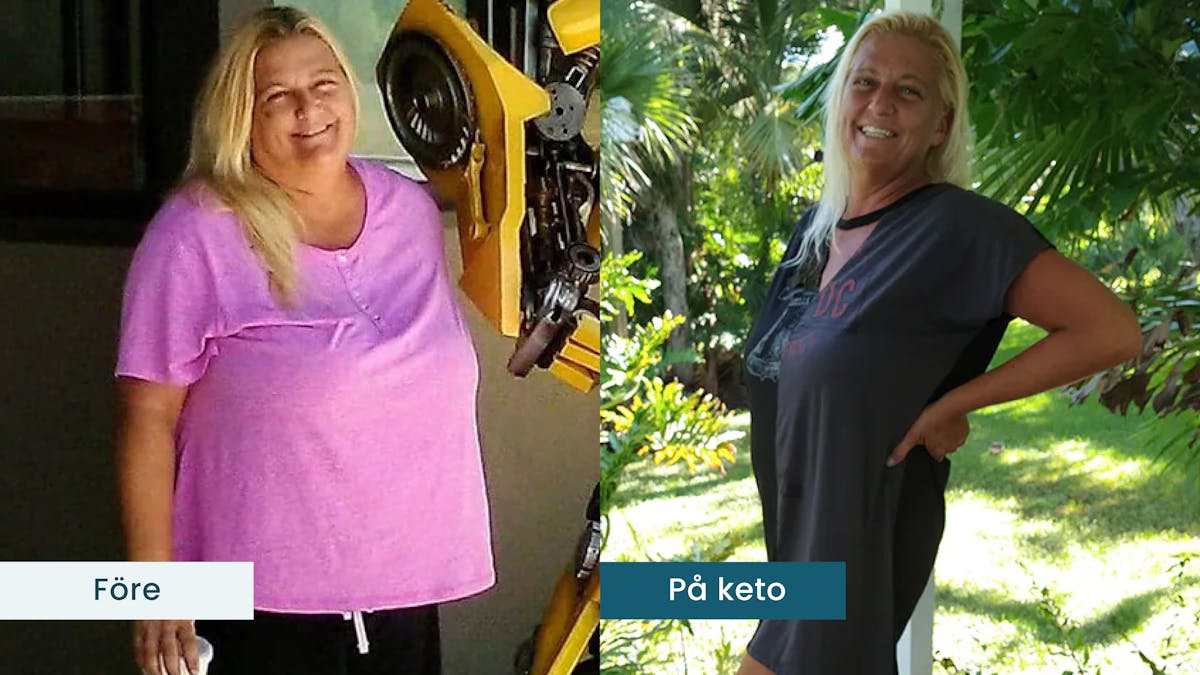 “Att börja med keto är det bästa beslut jag någonsin tagit för min hälsa”
