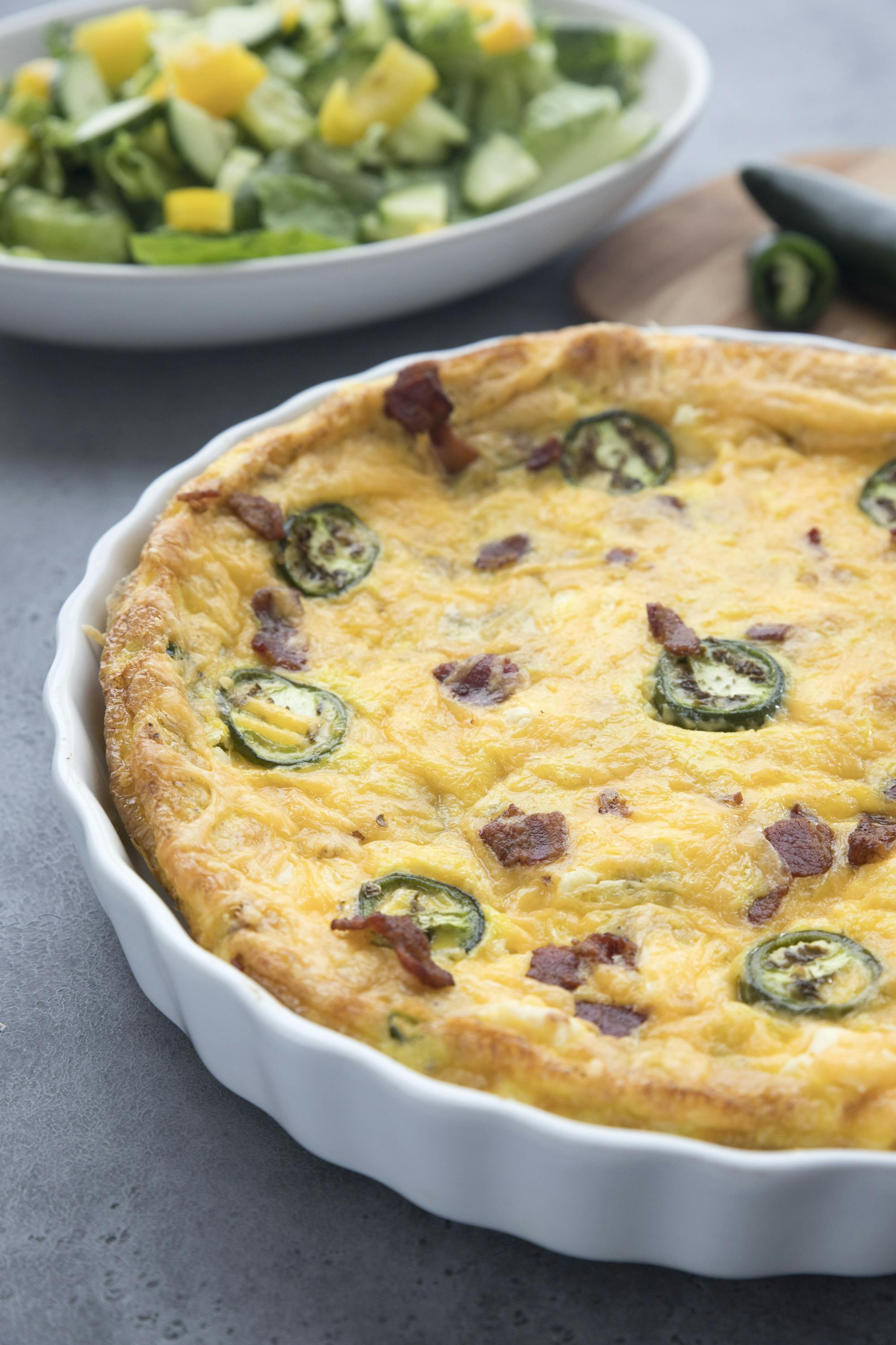 LCHFrecept Frittata med jalapeños och bacon Diet Doctor