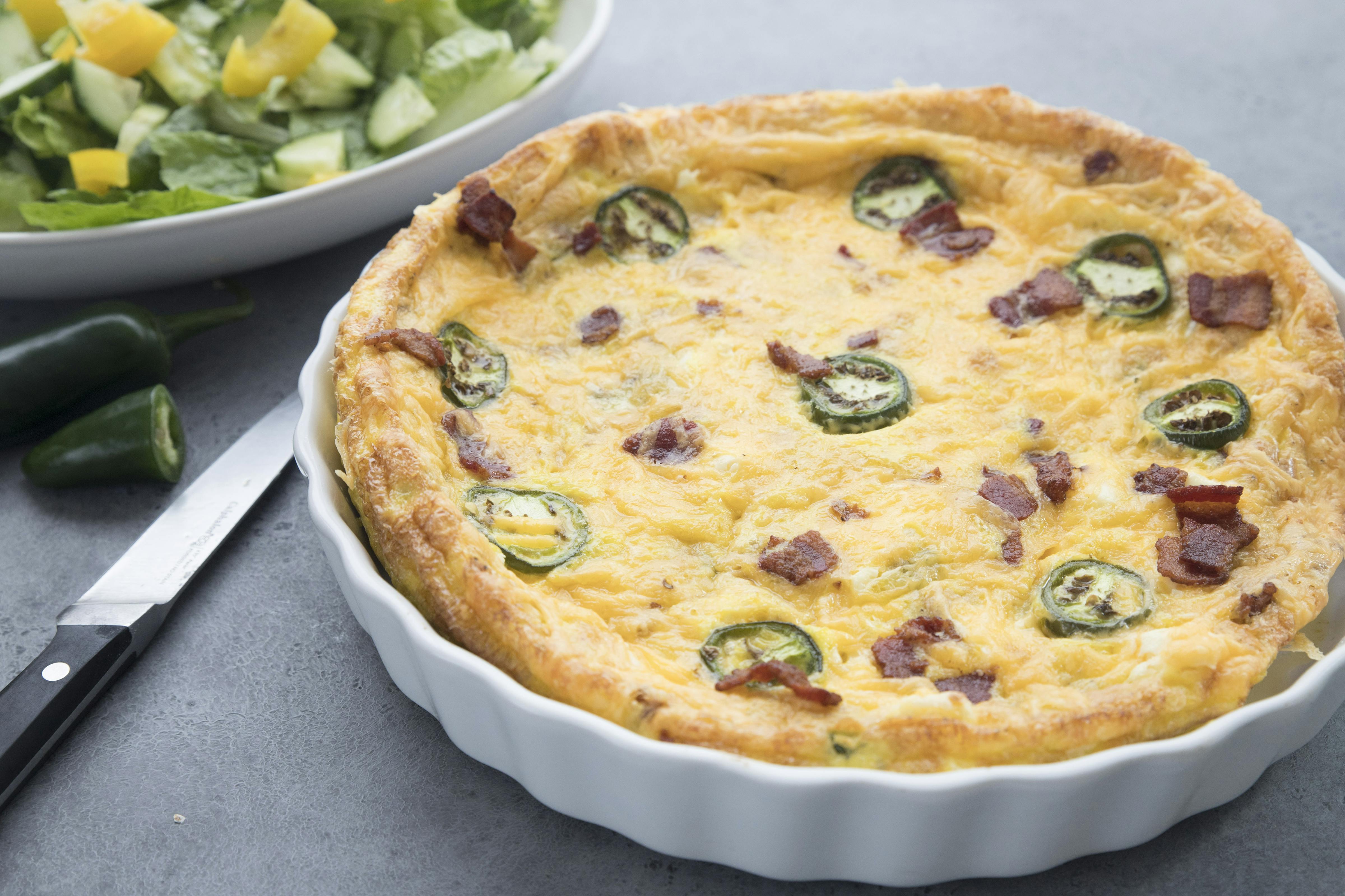 LCHFrecept Frittata med jalapeños och bacon Diet Doctor