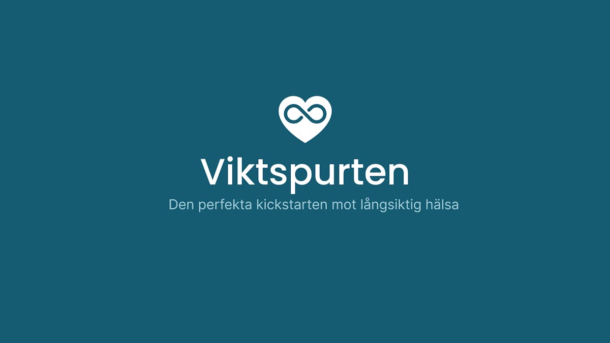 Vill du också må bättre och gå ner i vikt? Häng med på Viktspurten!