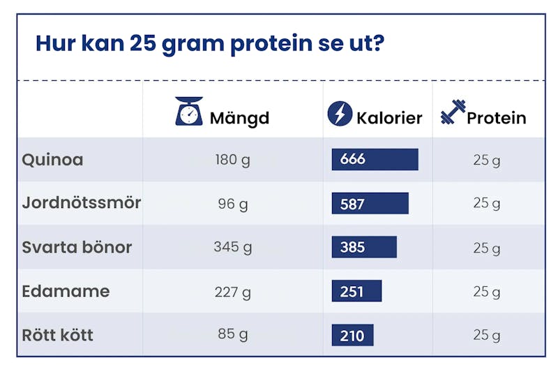 protein and calories from animal and plant foods