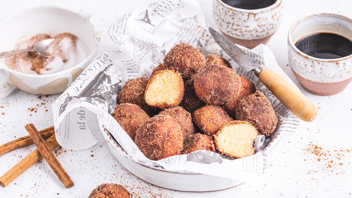 Sockerfria churrosbollar