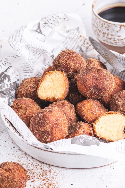 Sockerfria churrosbollar