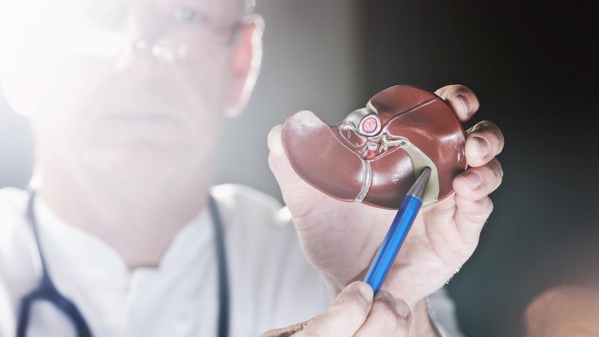 Gallstensanfall och fet mat