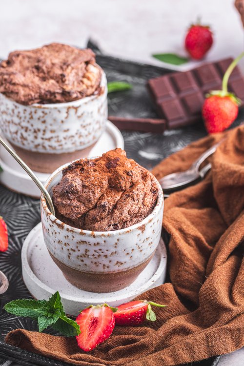 Sockerfri chokladsufflé