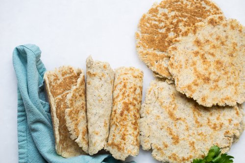 Mjuka ketotortillas