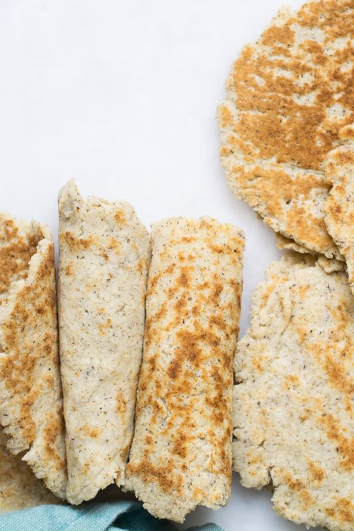 Mjuka ketotortillas