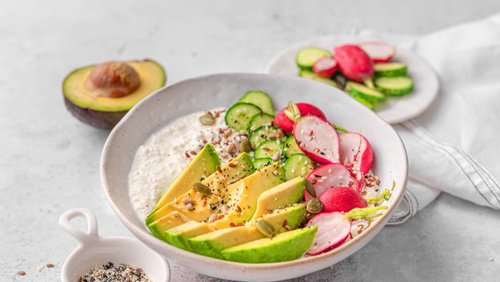 Frukostbowl med cottage cheese (Keso)