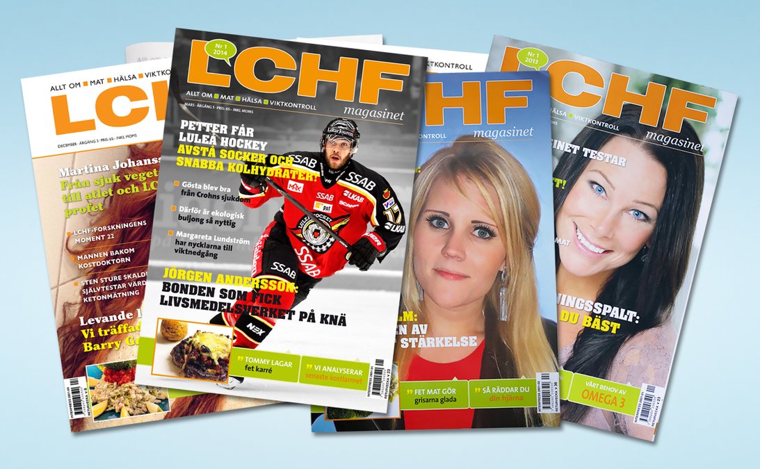 En epok går i graven: <br>LCHF-magasinet upphör