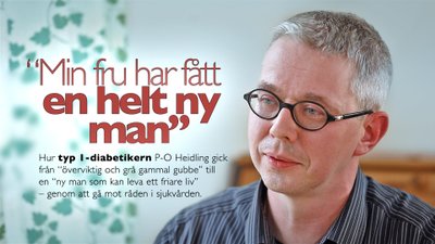 "Min fru har fått en helt ny man" - P-O Heidling