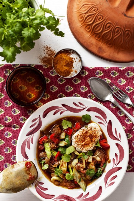 Perfekt slow food: Indisk lergryta