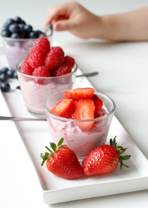 Fannys LCHF-frukost #6 – kokosyoghurt med bär