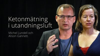 Ketonmätning i utandningsluft – föreläsning med Michel Lundell och Alison Gannett