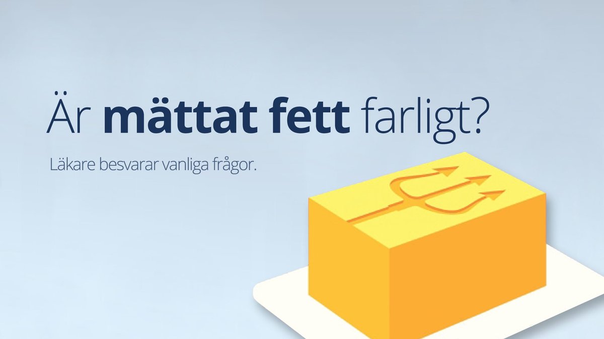 Är mättat fett farligt?