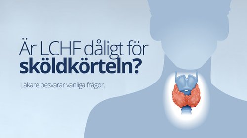 Är LCHF dåligt för sköldkörteln? Svar på vanliga frågor
