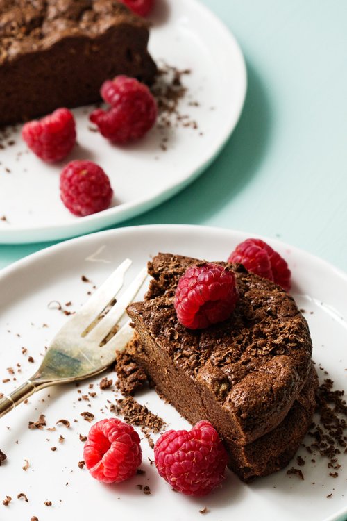 Mörk chokladkaka