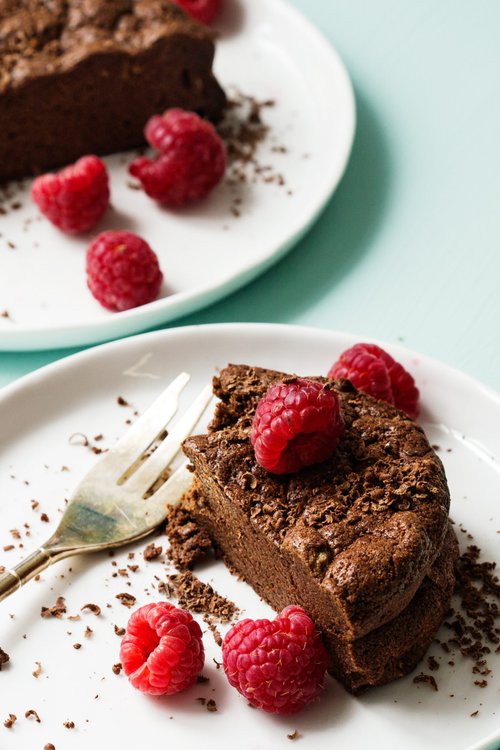 Mörk chokladkaka