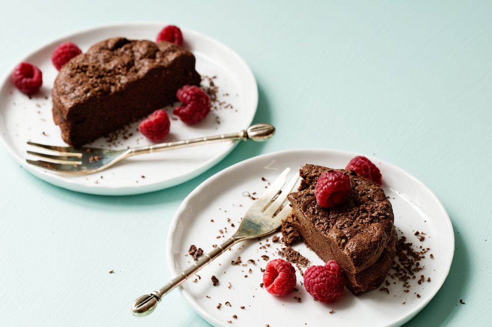 Mörk chokladkaka