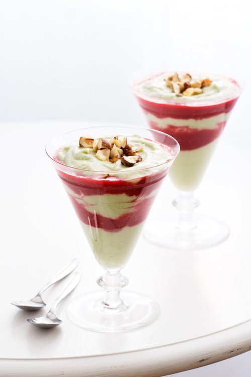 Kokostrifle med avokado