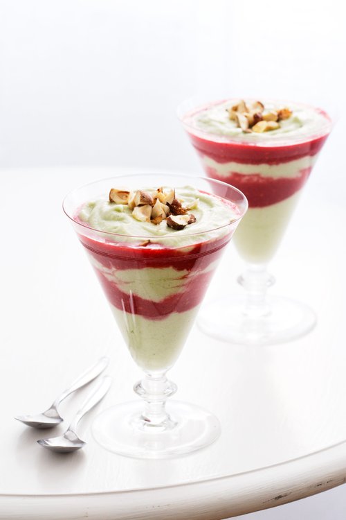 Kokostrifle med avokado