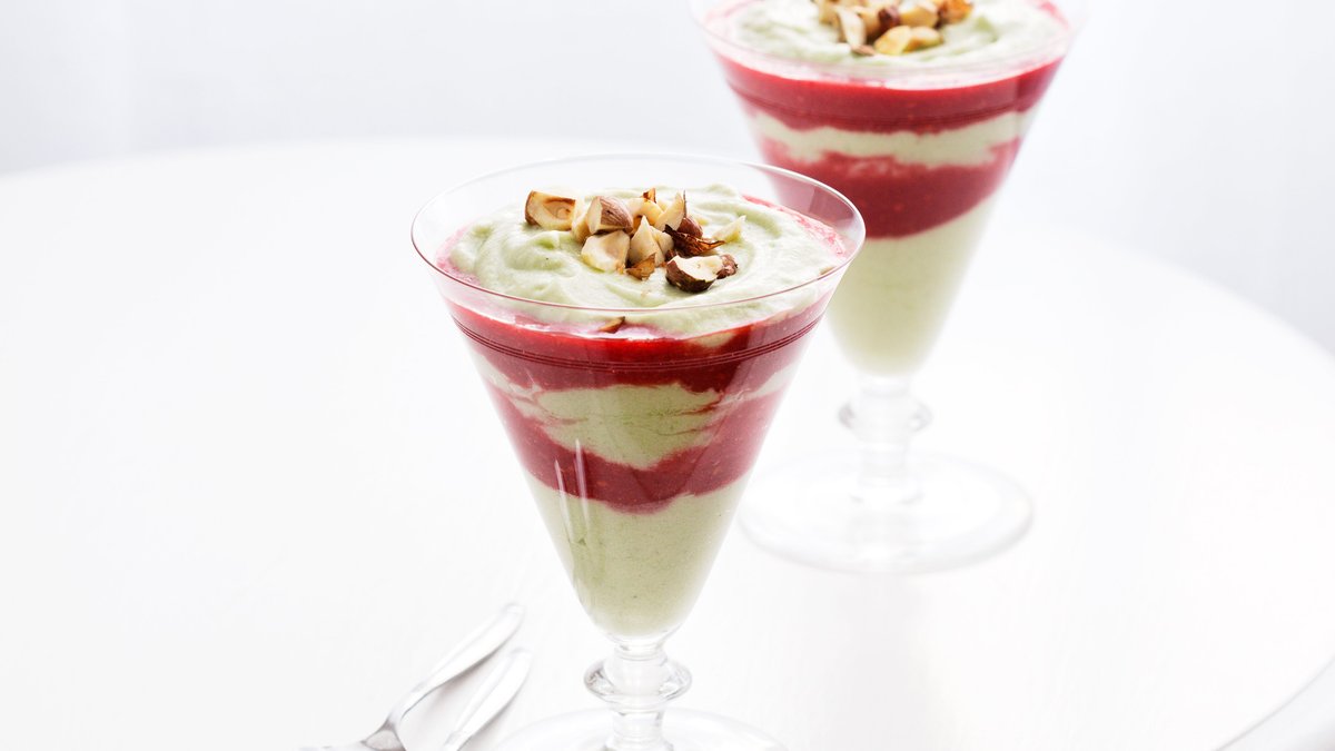Kokostrifle med avokado