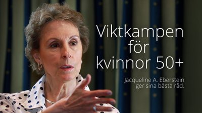 Viktkampen för kvinnor 50+ – intervju med Jackie Eberstein