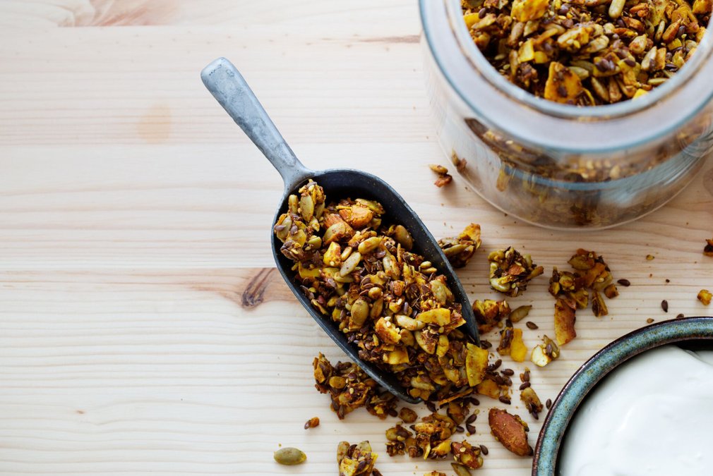 Gyllene LCHF-müsli