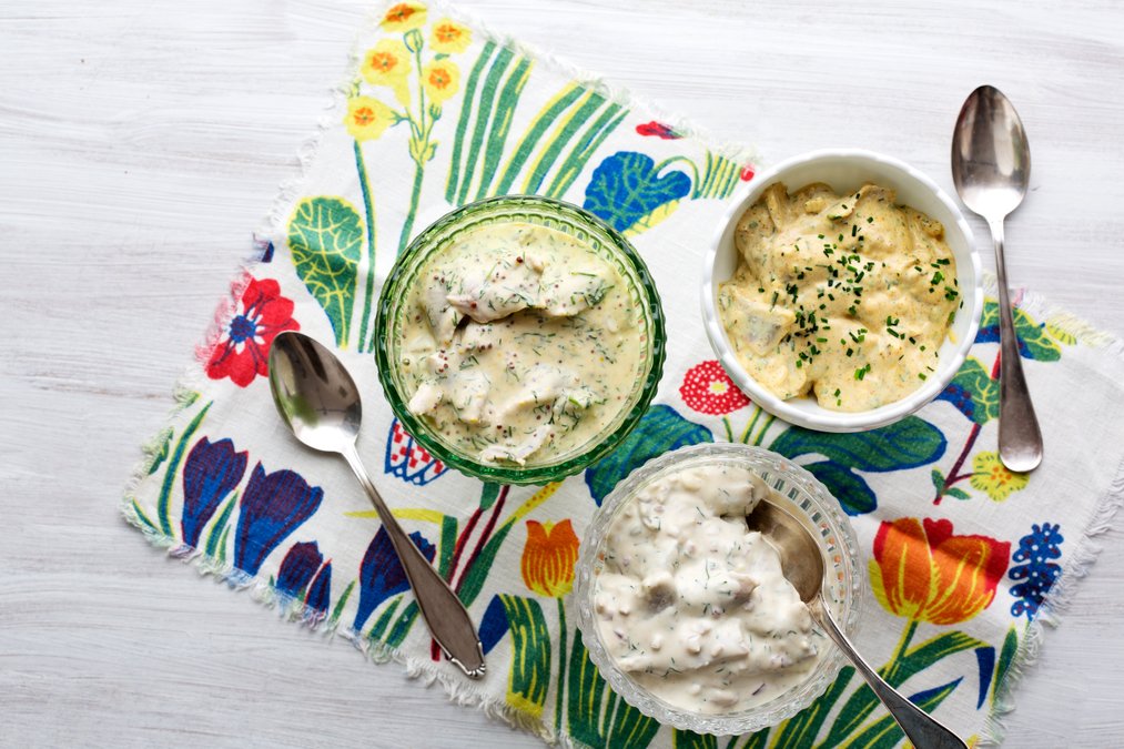 LCHF-sill på tre sätt
