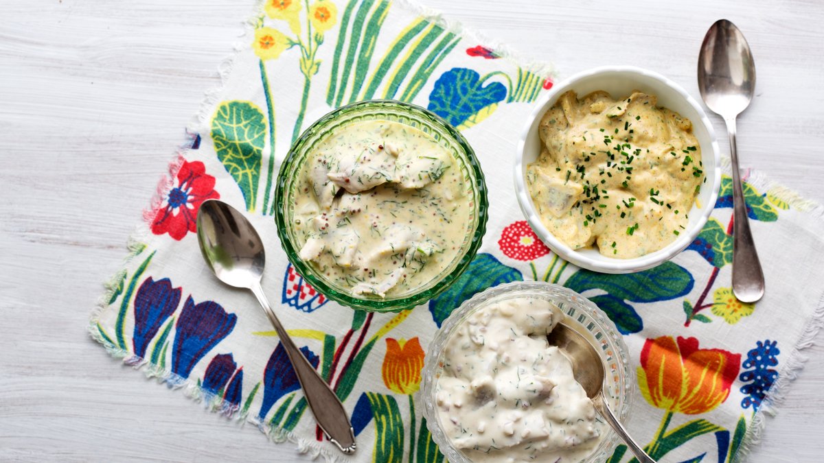 LCHF-sill på tre sätt
