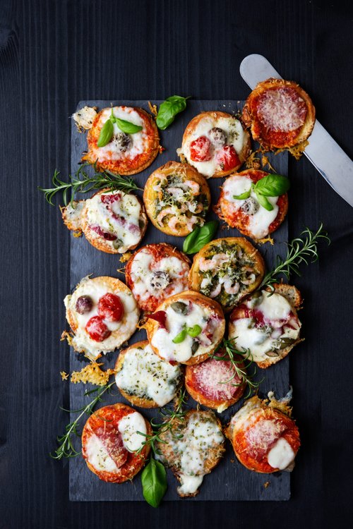 Minipartypizzor
