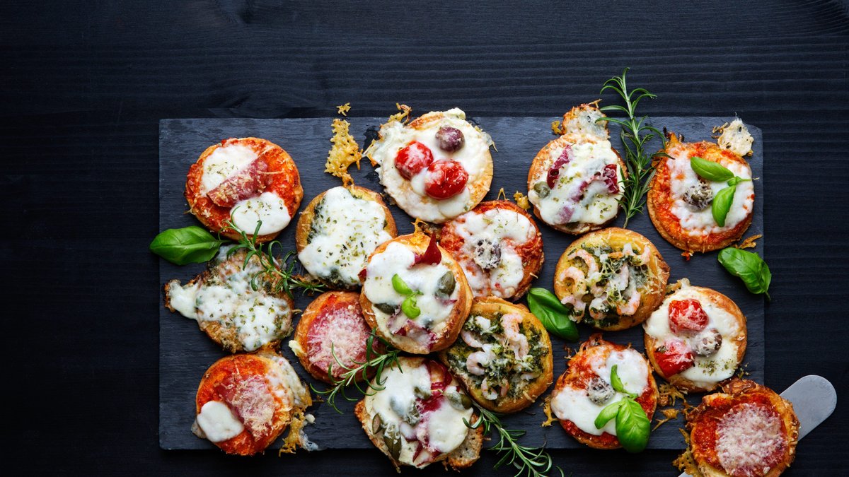Minipartypizzor