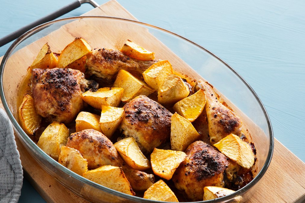 Paprikakyckling med kålrot