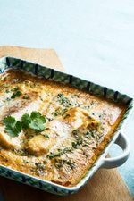Thaifisk med kokosgrädde