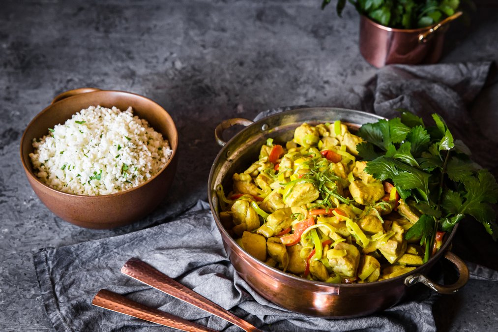 Currykyckling