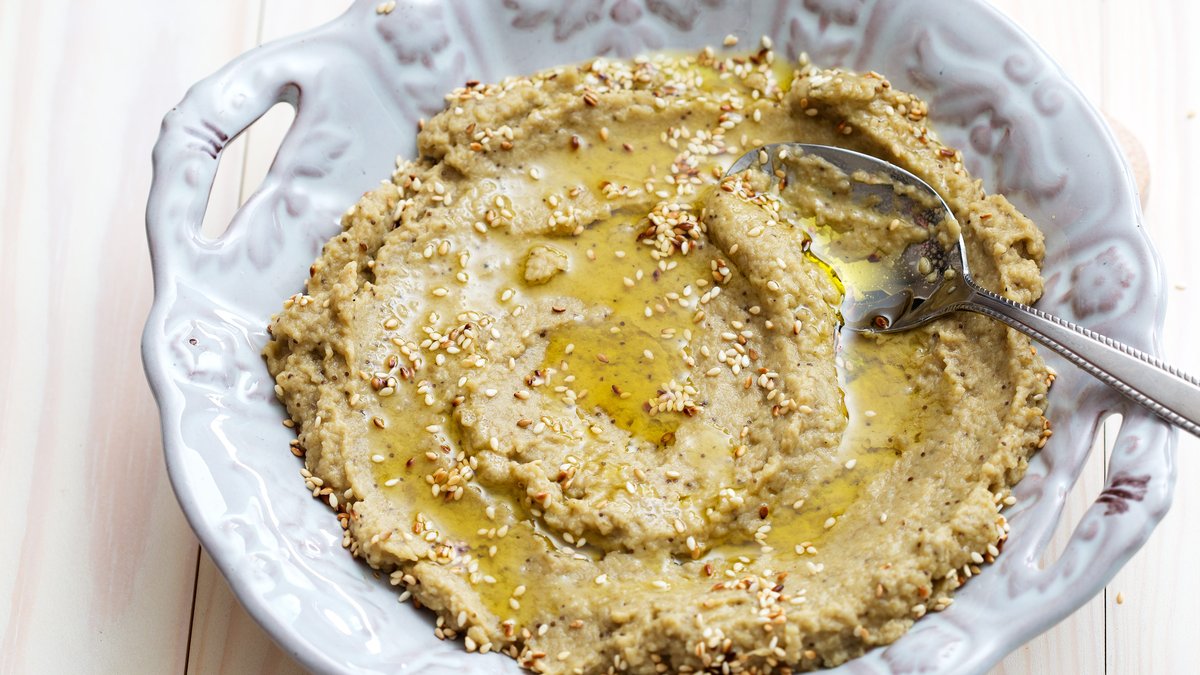 Baba ganoush – libanesisk aubergineröra
