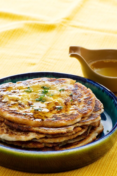 Naanbröd med vitlökssmör