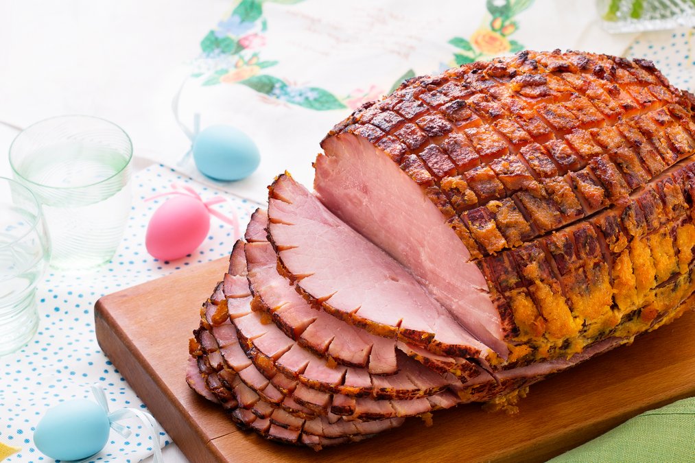 Helgskinka med glaze