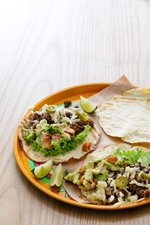 LCHF-tortilla med köttfärs och salsa
